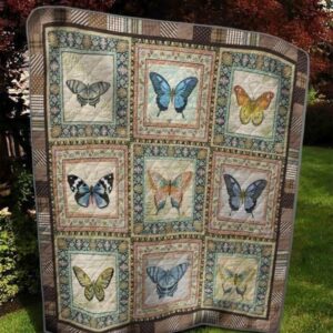 Kind Of Butterflies Quilt Blanket  Quilt